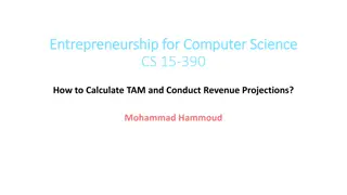 How to Calculate TAM and Conduct Revenue Projections for Entrepreneurship in Computer Science