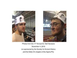 Highlights from the 11th Annual St. Olaf Olympics Event