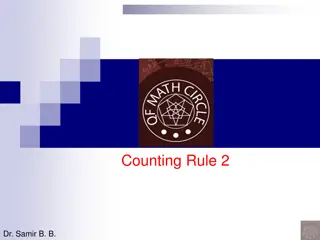 Counting Methods: Combinations and Permutations