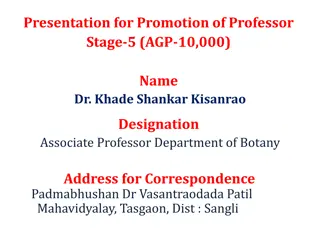 Research on Leaf Senescence in Morus Alba Linn by Dr. Khade Shankar Kisanrao