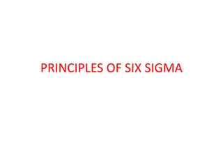 The Key Principles of Six Sigma