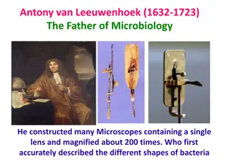 Pioneers of Microbiology: Leeuwenhoek, Redi, Pasteur