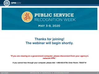 Design for Six Sigma in Government Processes Webinar