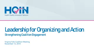 Leadership and Organizing for Coalition Engagement