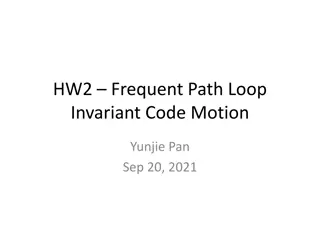 Loop Invariant Code Motion in Frequent Paths for Optimization