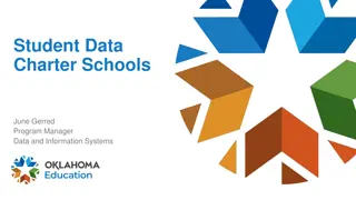 Student Data and Information Systems in Charter Schools