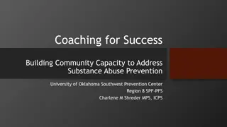 Enhancing Community Capacity for Substance Abuse Prevention