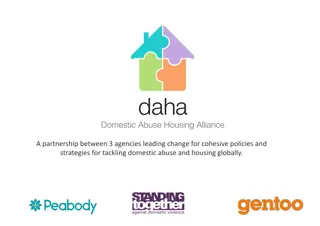 Addressing Domestic Abuse and Housing Issues through Strategic Partnership