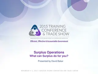 Surplus Operations: How We Help Agencies Manage Property Efficiently