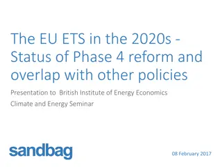 Overview of EU ETS in the 2020s: Phase 4 Reform and Policy Implications