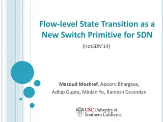 State Machine Abstraction for Dynamic Network Actions in SDN