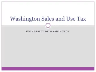 Washington Sales and Use Tax: A Comprehensive Overview