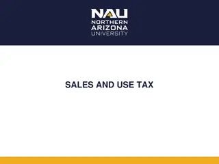 Sales and Use Tax in Arizona