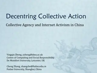 Decentring Collective Action in Internet Activism: A Study on Collective Agency in China