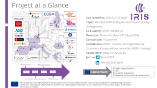 IRIS H2020 Project - Enhancing Cybersecurity for SMART CITIES