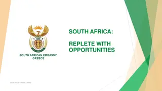 South Africa: Land of Opportunities and Economic Diversity