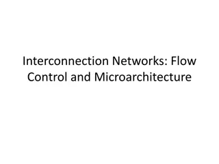 Interconnection Networks, Flow Control, and Microarchitecture