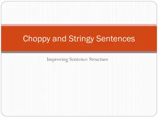 Improving Sentence Structure for Clear Communication