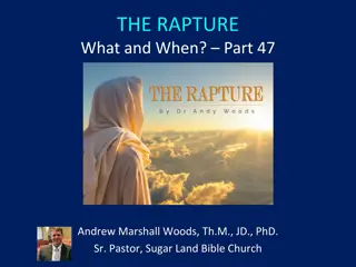 The Rapture: What, When, and Why - Comprehensive Overview