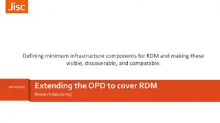 Enhancing Research Data Management Infrastructure Components