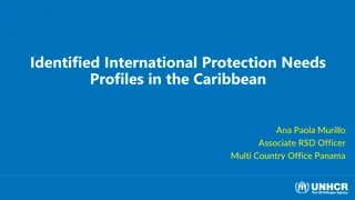 International Protection Needs Profiles in the Caribbean