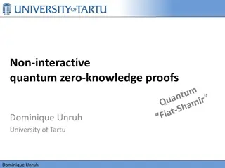 Quantum NIZK Proofs Explained with Dominique Unruh