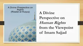 Divine Perspective on Human Rights: Imam Sajjad's Vision