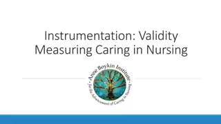 Understanding Validity in Nursing Instrumentation