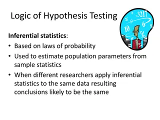 Inferential Statistics and Hypothesis Testing in Research