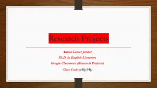 Effective Utilization of Sources in MLA Style for Research Projects