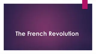 Overview of the Old Regime and the French Revolution