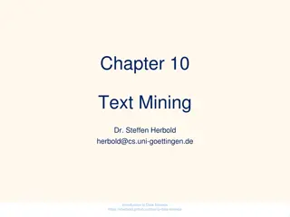 Overview of Text Mining in Data Science