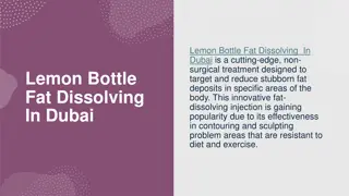 Lemon Bottle Fat Dissolving In Dubai