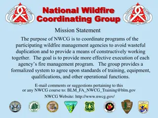 National Wildfire Coordinating Group Mission Statement and Course Objectives