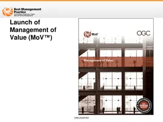 Enhancing Value Management with MoV Launch Event