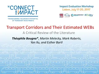 The Economic Impacts of Transport Corridors: A Critical Review