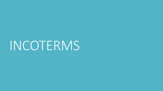 Understanding INCOTERMS Rules for International Trade