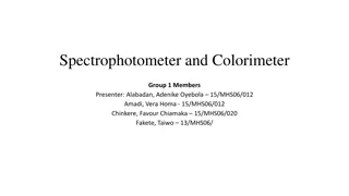 Understanding the Functions and Principles of Spectrophotometry