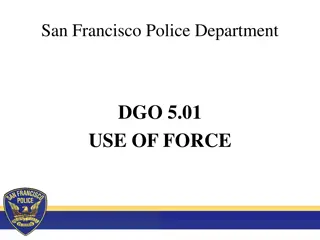 San Francisco Police Department Task Force Overview