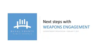 Addressing Weapons Engagement Trends in School Communities