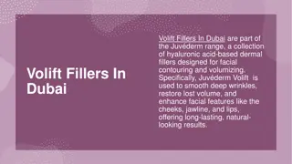 Volift Fillers In Dubai