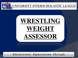 University Interscholastic League Wrestling Weight Assessor Certification