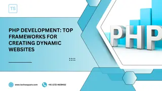 PHP Development Top Frameworks for Creating Dynamic Websites.1