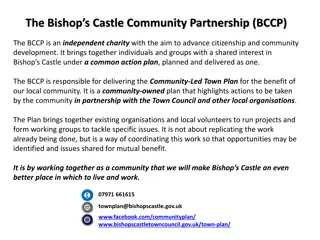 Bishop's Castle Community Partnership (BCCP) - Advancing Citizenship and Community Development