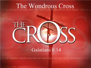 The Wondrous Cross: Salvation, Repentance, and Rejoice