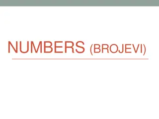 Numbers and Notation in English