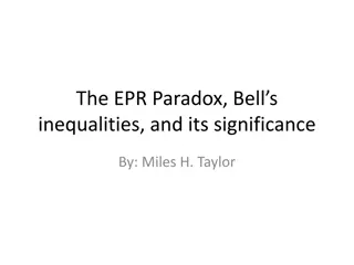 Unveiling the Significance of the EPR Paradox and Bell's Inequalities