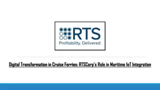 Digital Transformation in Cruise Ferries RTSCorp’s Role in Maritime IoT Integration