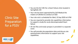 Heart Failure Clinic in Springfield, OH - Site Visit for LifeVest Study