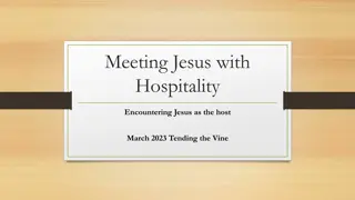 Exploring Hospitality and Humility in the Scriptures